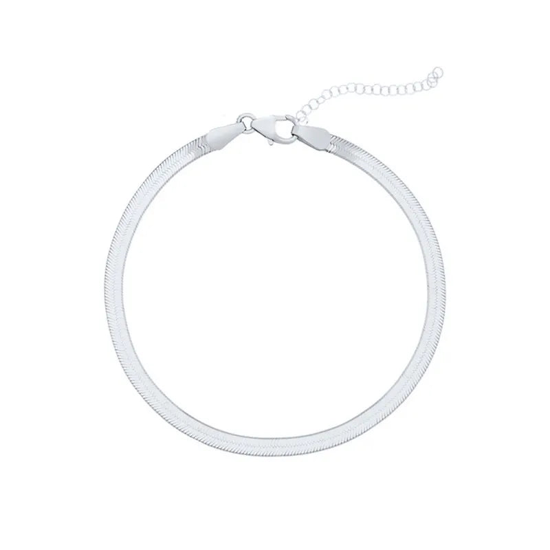Sterling Silver Snake Bracelet