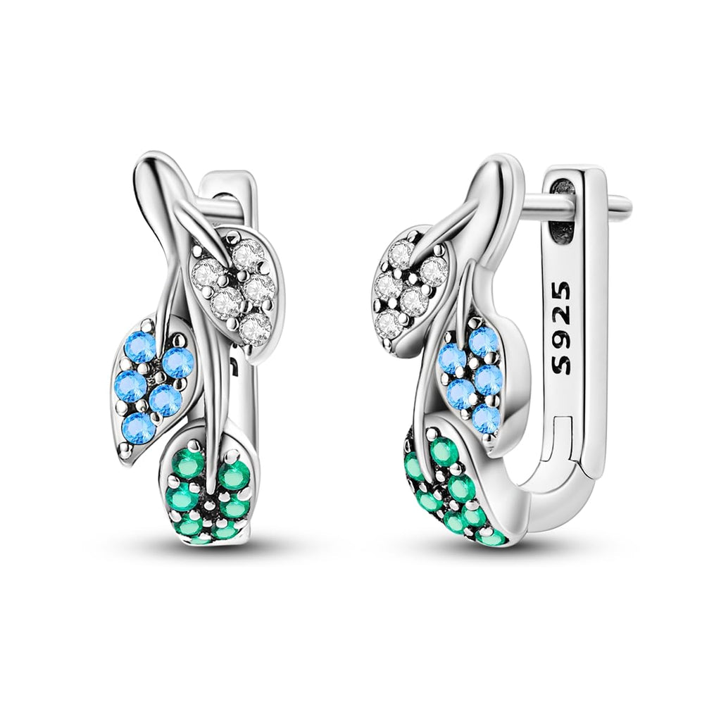 Parmuz 925 sterling Silver Huggie hoop earring for woman Post Pave Cubic Zirconia Cuff Small Hoop Chunky Earrings Jewelry Gift