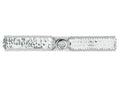 Allegra K Womens Stretchy Skinny Waist Belts Shinny Sequins Decor Elastic Belts for Dresses 64cm/25.19" Silver Side Silver